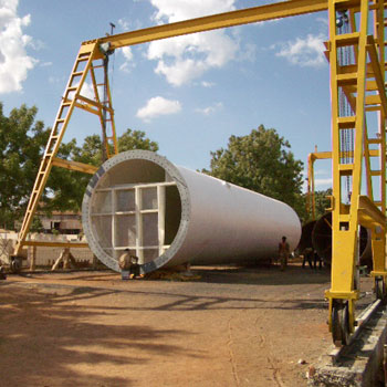 DAVI風(fēng)塔卷板機